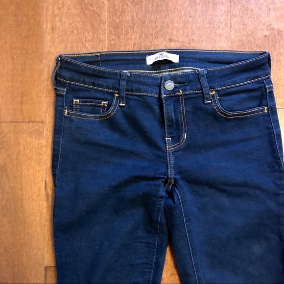 Navy Blue Hollister Skinny Jeans - Picture 2 of 5